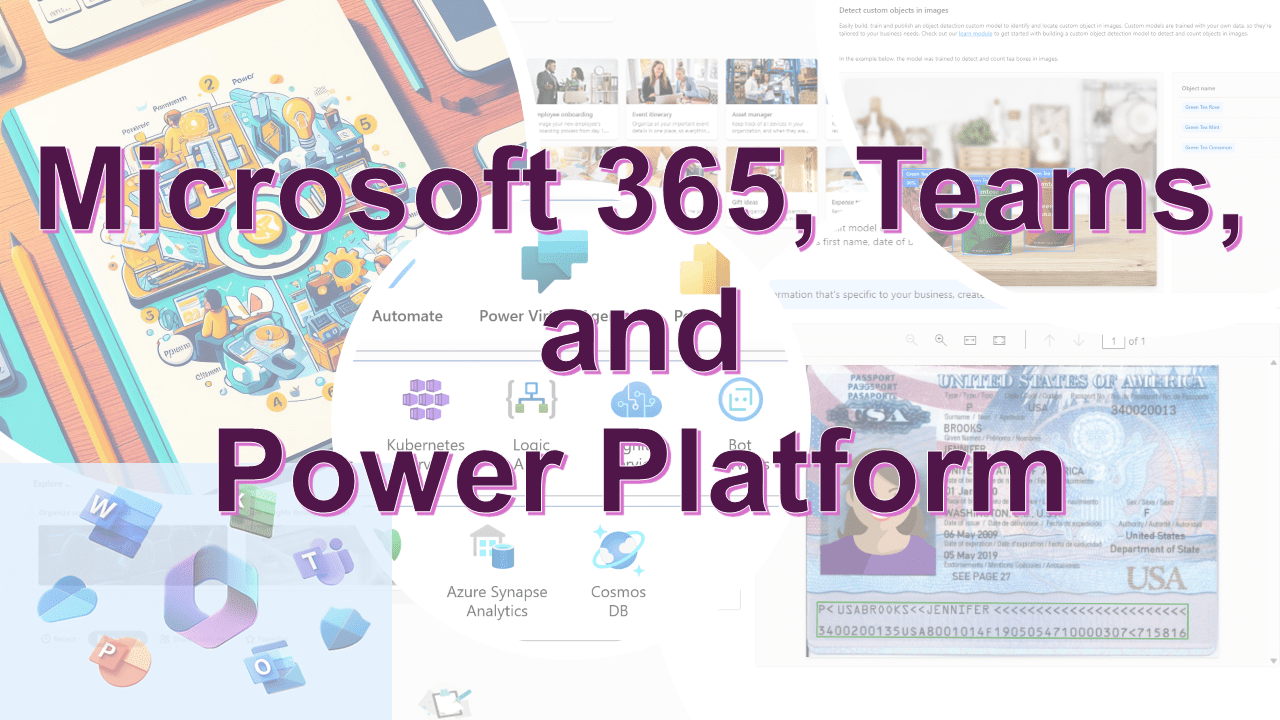 Microsoft 365, Teams, and Power Platform